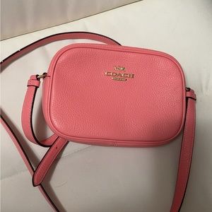 Pink coach crossbody perfect condition